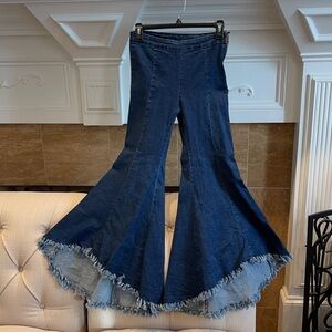 Ah: Super Flared Vantage Denim Jean